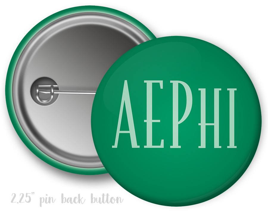 AEPhi Button - Uptown Greek